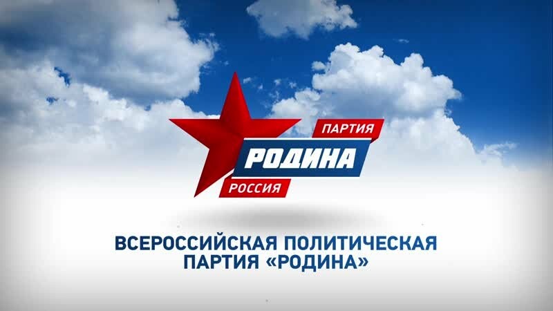 Политическая партия родина презентация