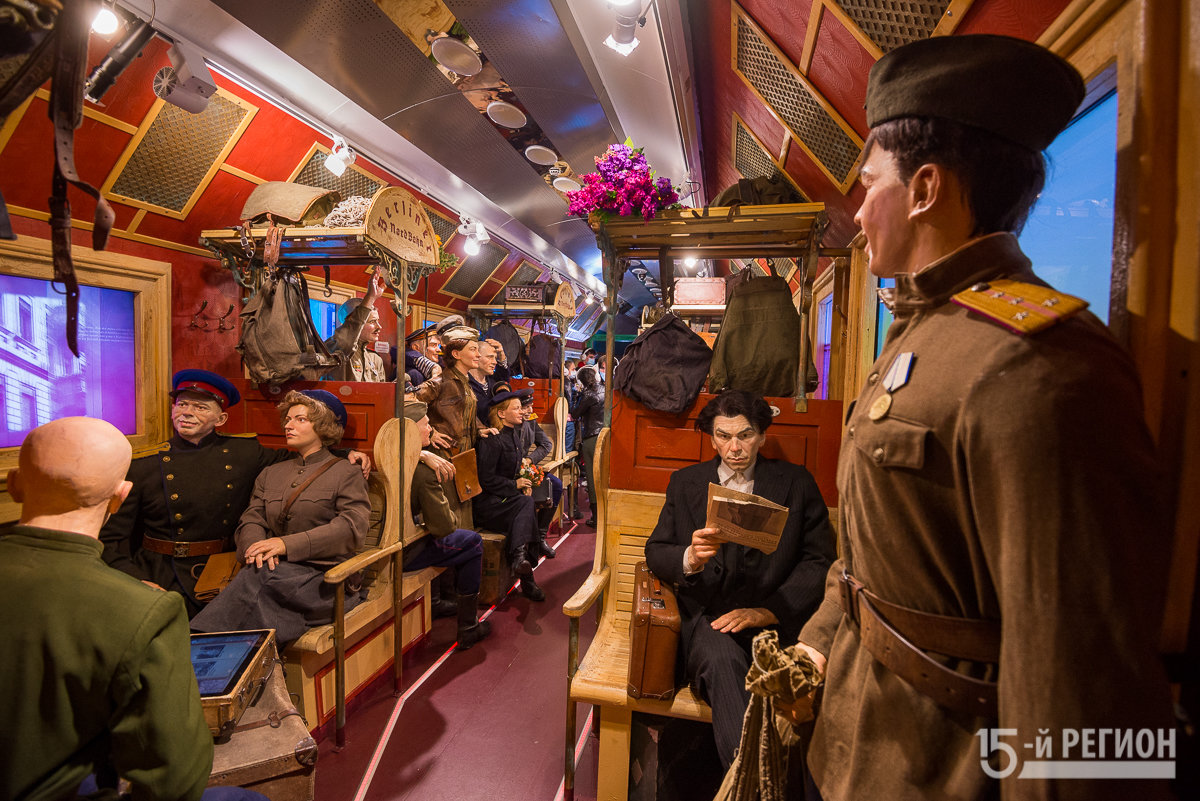 «Поезд Победы» прибыл во Владикавказ