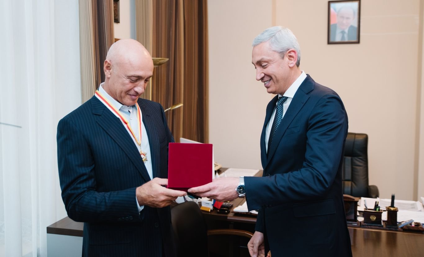 Владимир Туганов награжден орденом «Слава Осетии»
