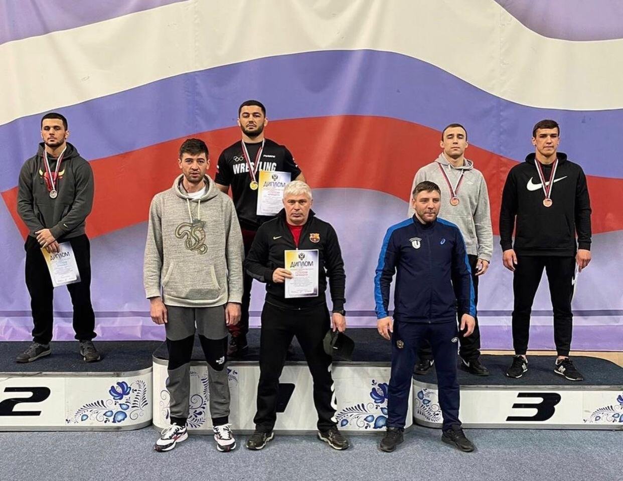 Артур Бадтиев стал чемпионом России по вольной борьбе среди студентов