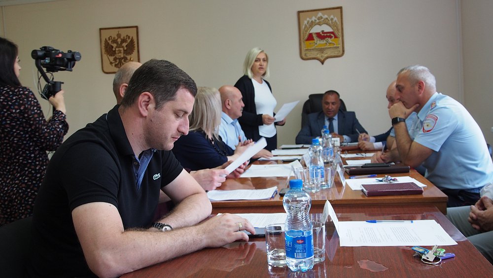 Во Владикавказе состоялось заседание Антитеррористической рабочей группы Промышленного района