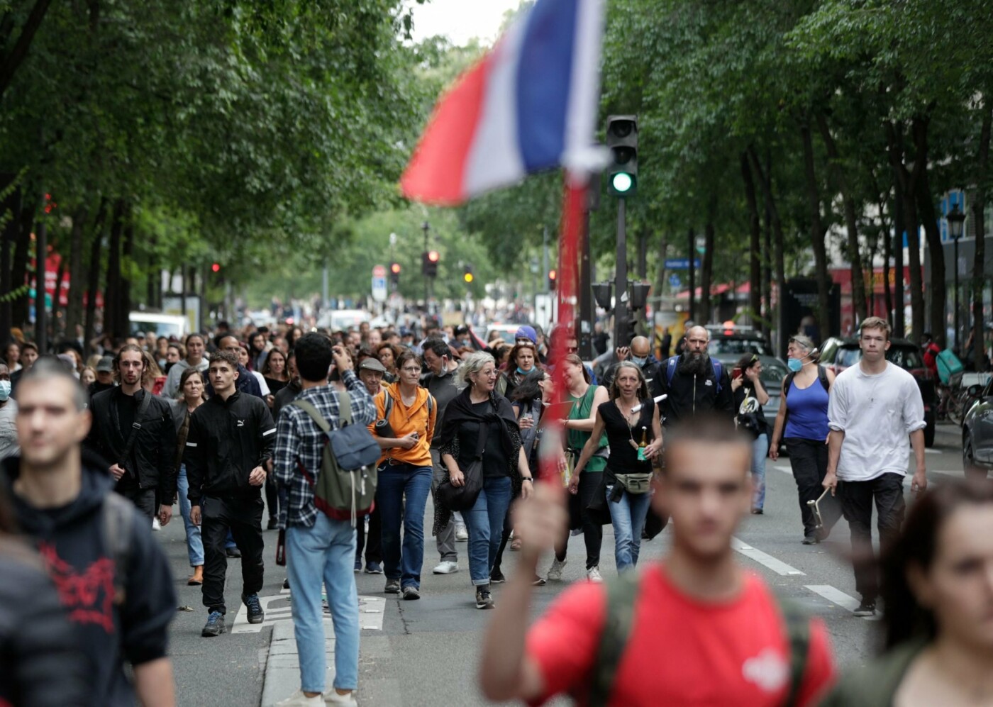 Демонстранты вышли на штурм санитарной Бастилии