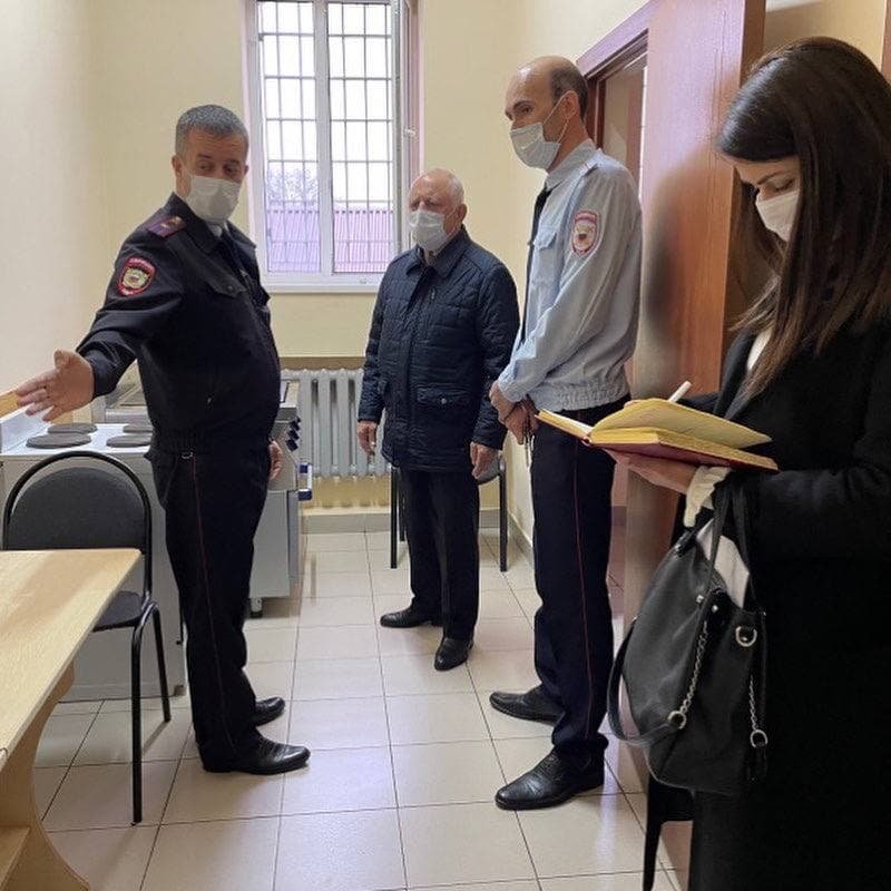 Члены ОНК посетили изолятор временного содержания Ардонского отдела полиции