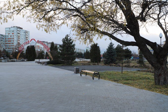 Площадь фонтанов во Владикавказе приобрела новый облик