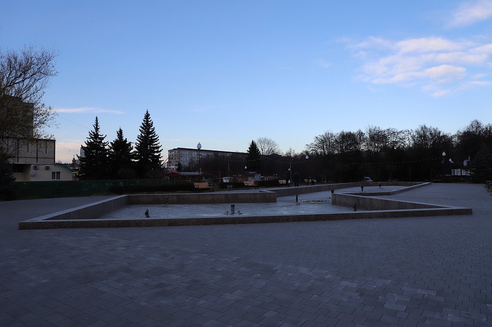 Площадь фонтанов во Владикавказе приобрела новый облик