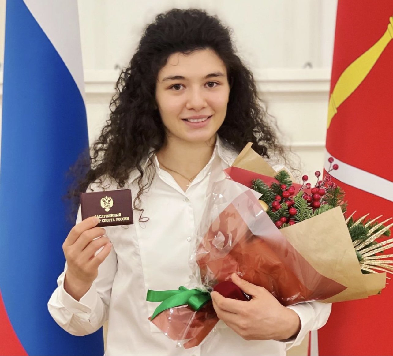 Мадина Таймазова награждена почетным знаком «Лучший в спорте Санкт‑Петербурга» в 2021 году