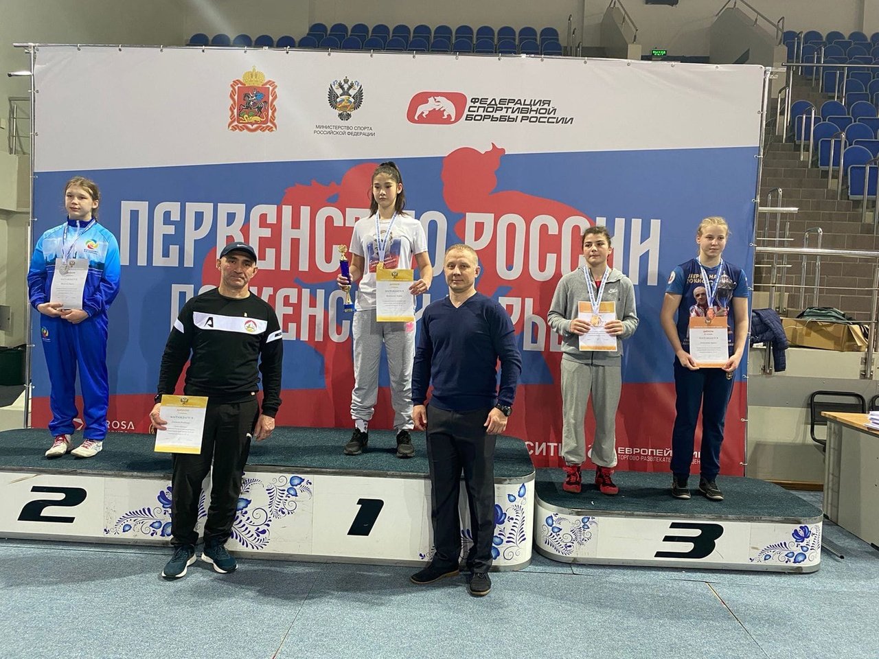 Алина Бритаева выиграла первенство России по вольной борьбе