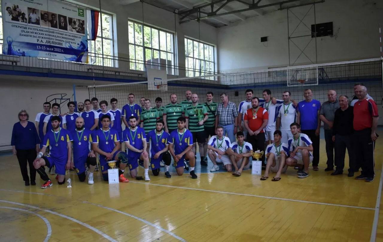 Волейболисты из Северной Осетии победили в соревнованиях в Абхазии