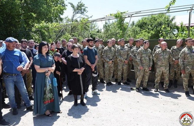 Южная Осетия простилась с добровольцем Аланом Багаевым, погибшим в ходе специальной военной операции на Украине