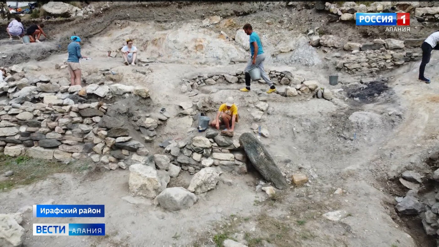 В Северной Осетии продолжаются раскопки на месте древнего поселения Сауар