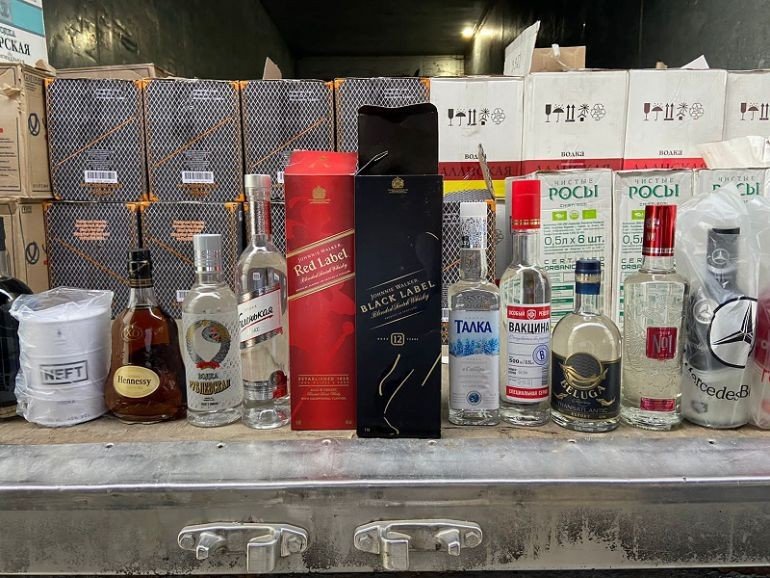 В Северной Осетии изъяли более 7000 бутылок нелегального алкоголя