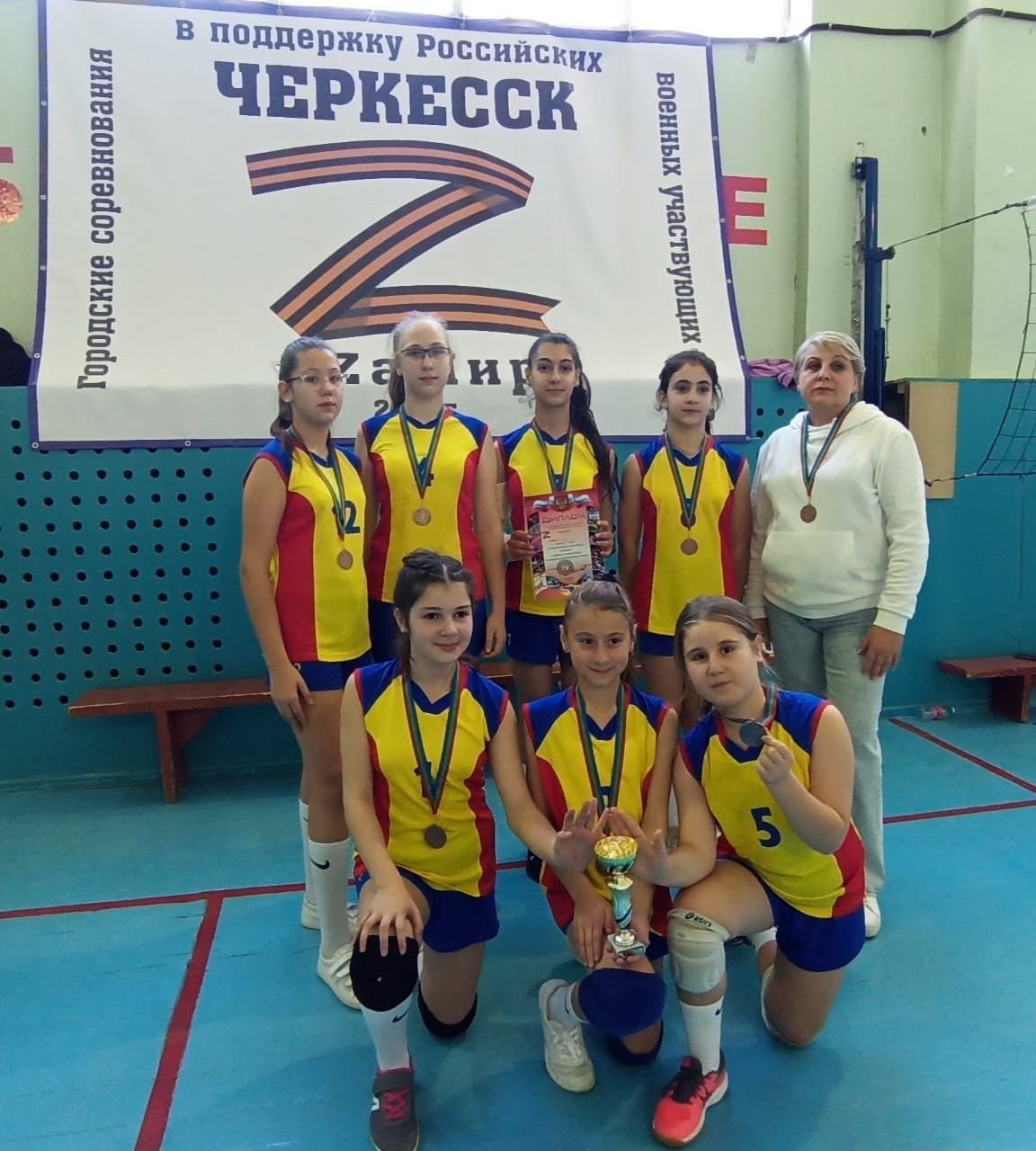 Волейболистки из Осетии стали призерами первенства в Черкесске