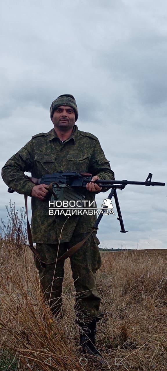 Житель Северной Осетии Остаев Сослан Черменович погиб 18 января в ходе СВО на Украине